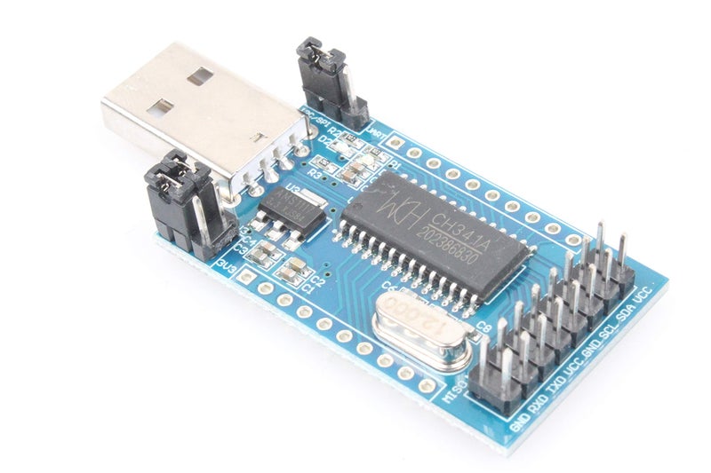 NOYITO CH341A USB Serial Port Parallel Port Converter Module USB to UART IIC SPI TTL ISP EPP MEM Parallel Converter Module - Image 4